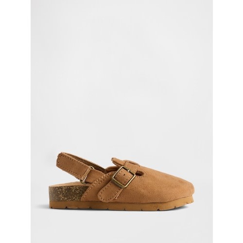 Toddler Vegan Suede Clogs