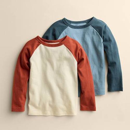 Baby & Toddler Little Co. by Lauren Conrad 2-Pack Raglan Long Sleeve Top Set