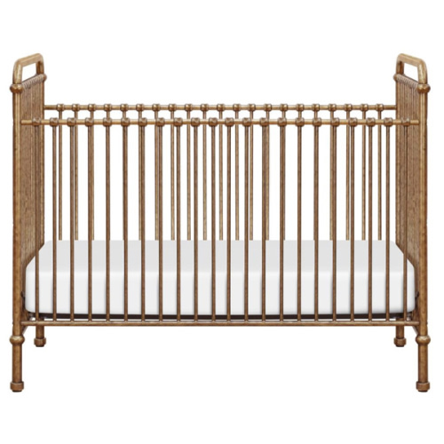 Namesake Abigail French Vintage Gold Steel 3-in-1 Convertible Crib