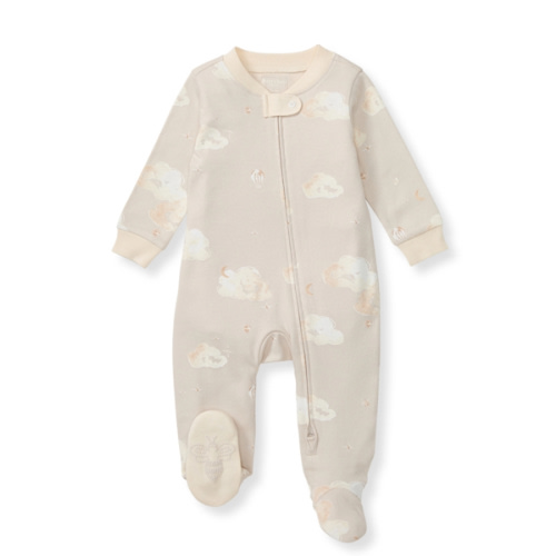 Good Night Sky Organic Cotton Sleep and Play Ice Flow
