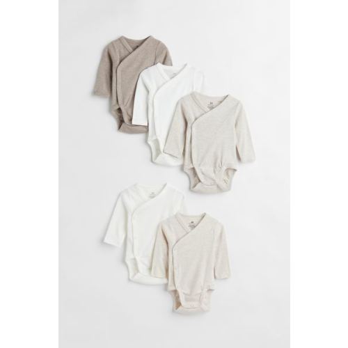 5-pack Wrapover Bodysuits