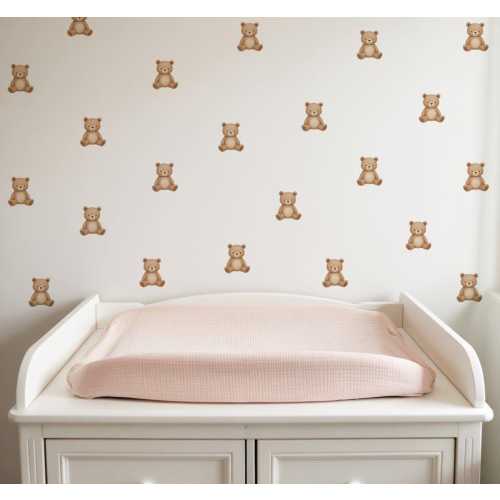 Mini Teddy Bear Nursery Wall Stickers