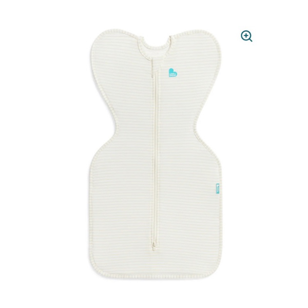 Swaddle Up™ 0.2 TOG Cotton Tan Breton Stripe