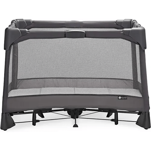 4moms Breeze GO Portable Travel Playard, for Baby, Infant, and Toddler, Easy One-Handed Setup, from The Makers of The mamaRoo