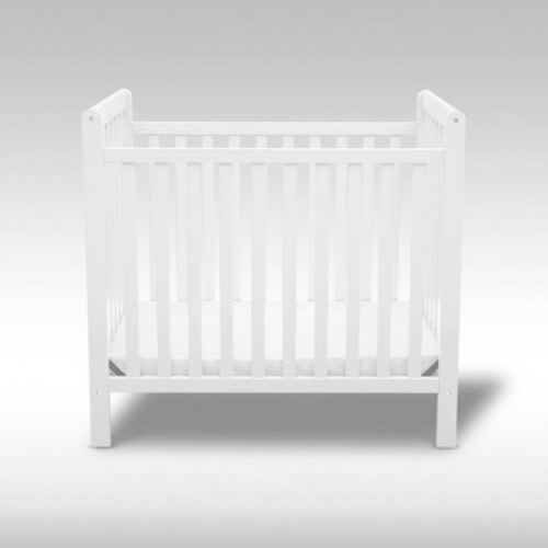 Delta Children Classic Mini Crib Convertible to Twin - Bianca White