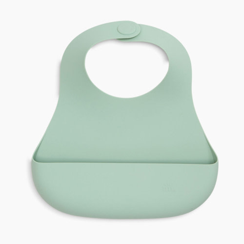 Magnetic Me Silicone Bib - Misty Green, O/S