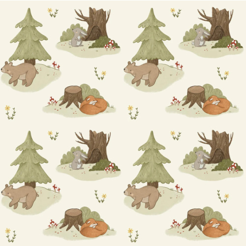 Spruce Wallpaper By Anna Lunak