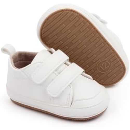 Baby Girls Boys Shoes Soft Anti-Slip Sole Newborn First Walkers High Top Canvas Denim Unisex Infant Sneaker