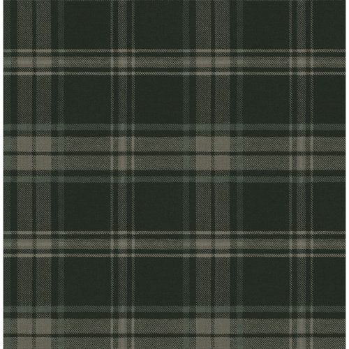 GracieSennehill Plaid Peel And Stick Wallpaper