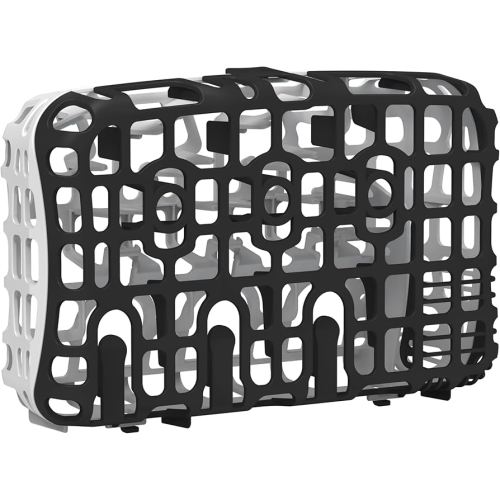 Dr. Brown's Dishwasher Basket for Small Baby Bottle Parts, Pacifiers, and Accessories, Clean, Store and Organize Newborn Essentials, BPA Free, Black