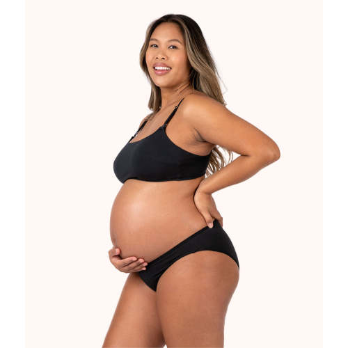 The All-Day Nursing Bralette: Jet Black