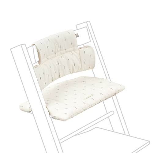 Stokke Tripp Trapp Classic Cushion, Wheat Cream - Pair with Tripp Trapp Chair & High Chair for Support and Comfort - Machine Washable - Fits All Tripp Trapp Chairs