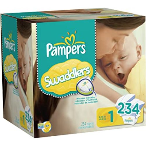 Pampers Swaddlers Disposable Diapers Size 3, 136 Count
