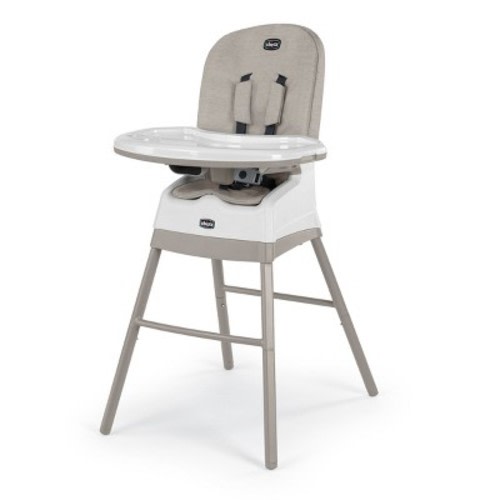 Chicco Stack Hi-Lo 6-in-1 Multi-Use High Chair, Color: Sand