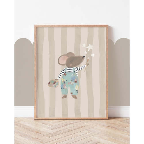 Work Of Art - Mouse Art Print