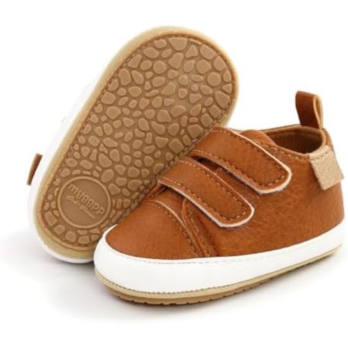 Baby Girls Boys Shoes Soft Anti-Slip Sole Newborn First Walkers High Top Canvas Denim Unisex Infant Sneaker