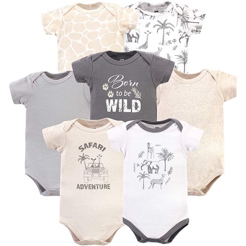 Hudson Baby Baby Cotton Bodysuits
