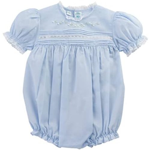Feltman Brothers Blue Bubble Outfit Lace Trim (3 MONTHS)