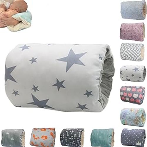 Spida Mount Cozy Cradle Pillow, Cozy Cradle Arm Pillow, Baby Nursing Pillow Head Support Pillow for Breastfeeding Bottle Feeding (G)