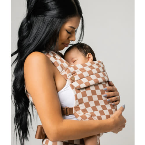 PREORDER-The Monarch Carrier - Mocha Check (estimated to ship by June – Mabē