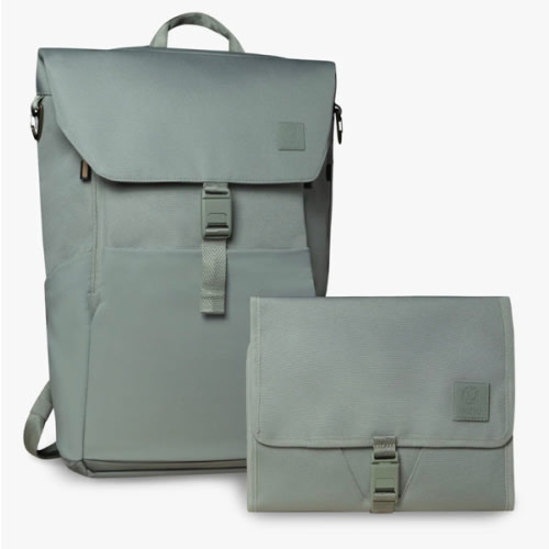 Everyday Diaper Backpack & Changing Wallet Bundle / Outdoorsy Sage