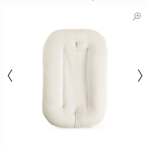 Snuggle Me Organic Infant Lounger | Natural