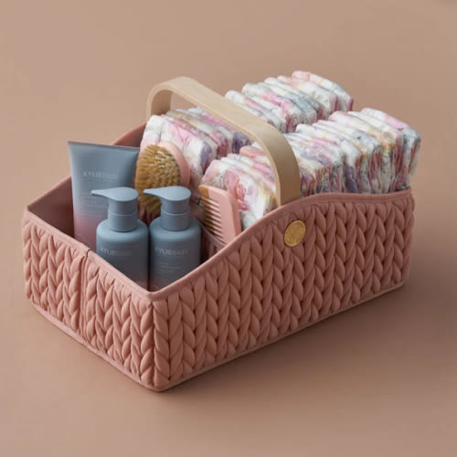 Diaper Caddy Rose