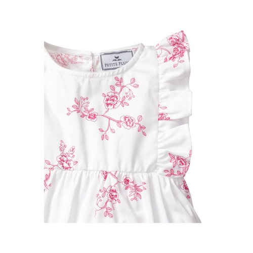 English Rose Ruffle Romper, 0-3M- Only 1 left