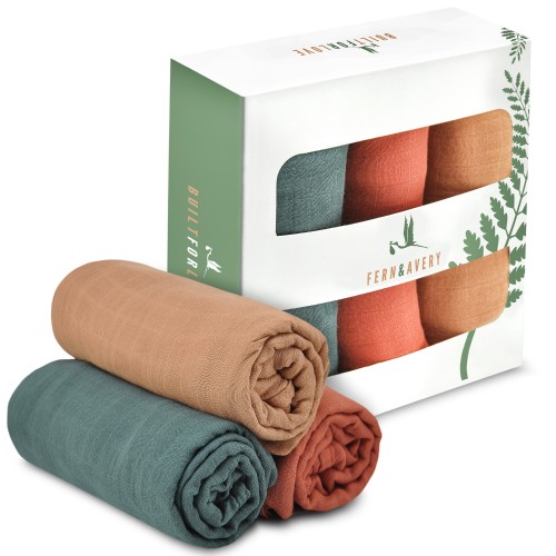Muslin Swaddle Blankets - Baby Blankets - Receiving Blankets – Fern & Avery