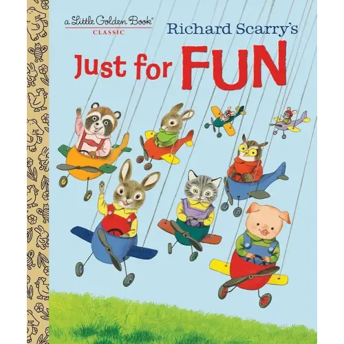 Richard Scarry's Just For Fun (Little Golden Book)