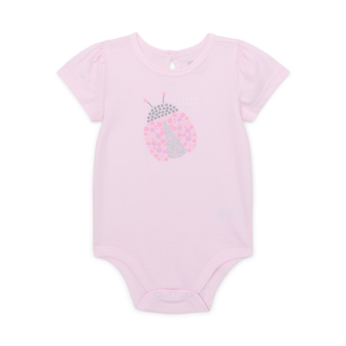 Garanimals Baby Girl Puff Cap Sleeve Graphic Bodysuit, Sizes 0-3 Months