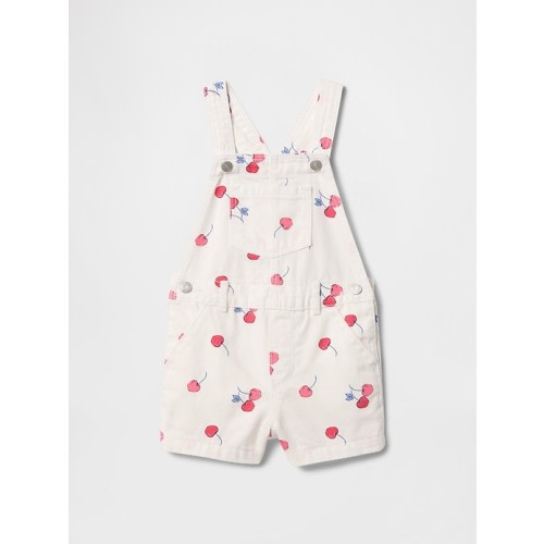 Baby & Toddler Denim Cherry Shortalls