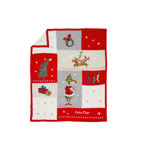 Dr. Seuss's The Grinch™ Holiday Heirloom Baby Blanket