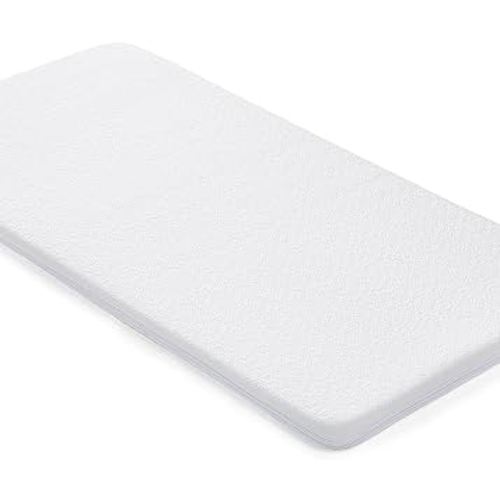 ANGELBLISS Bassinet Mattress Topper, Gel Memory Foam Mattress with Removable Cover Fit for ADOVEL Baby Bassinet Bedside Crib (47" x 23.6"), BabyBond, and ELEMARA Baby Bassinet Bedside Crib
