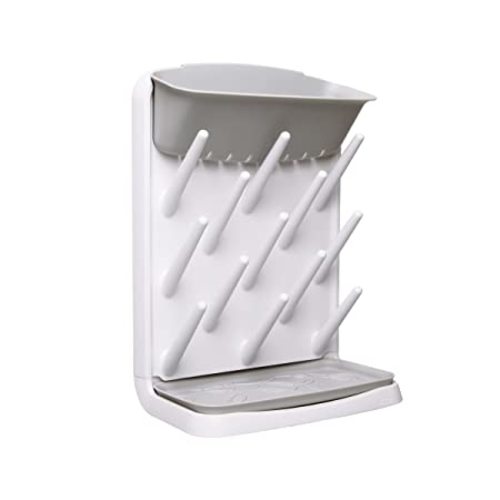 Ubbi Vertical Baby Bottle Drying Rack, Countertop Drying Rack Baby Accessory, Gray - Please Select