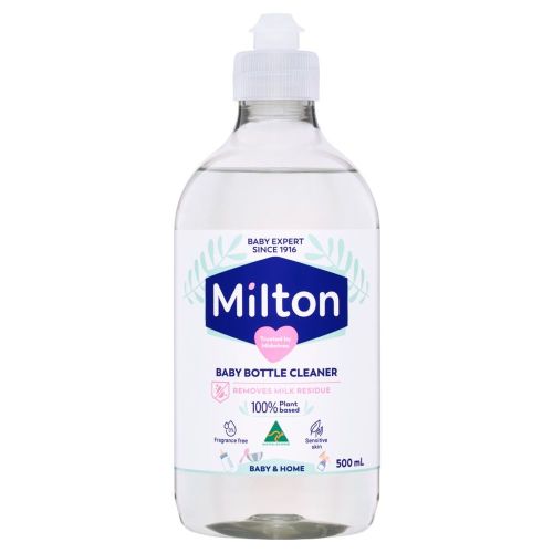 Milton Baby Bottle Cleaner 500ml | Bottle Liquid Cleanser | Baby Bunting AU