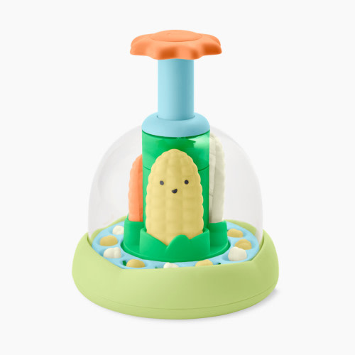 Skip Hop Farmstand Push & Spin Baby Toy - Multi