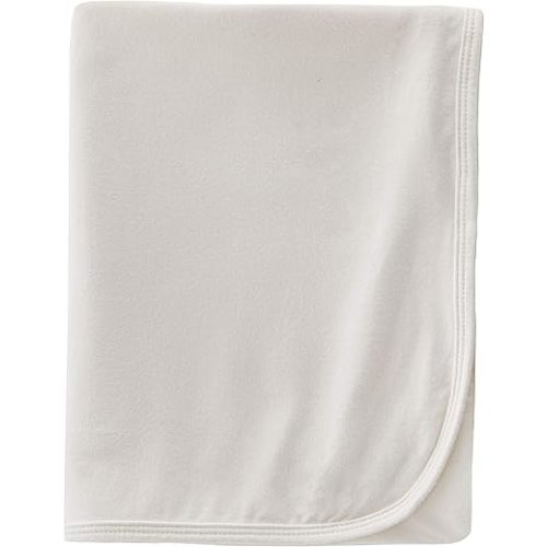 KicKee Swaddle Blankets, Year Round Solid Color, Silky Soft Baby Blanket, Our Dreamy Swaddle Wrap is Sized 40” x 29” (Natural - One Size)