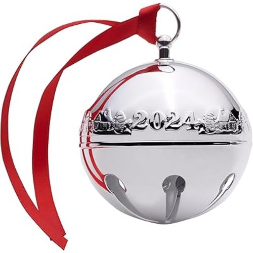 Wallace 2024 Silver Plated Sleigh Bell Ornament 54th Edition
