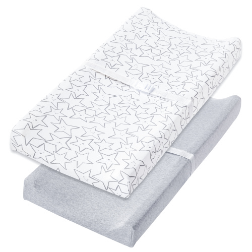 Little Star Baby Boy, Girl, Unisex 2Pk Changing Pad Cover