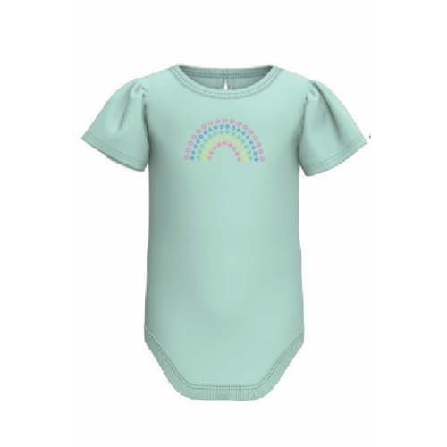 Garanimals Baby Girl Puff Cap Sleeve Graphic Bodysuit, Sizes 0-24 Months