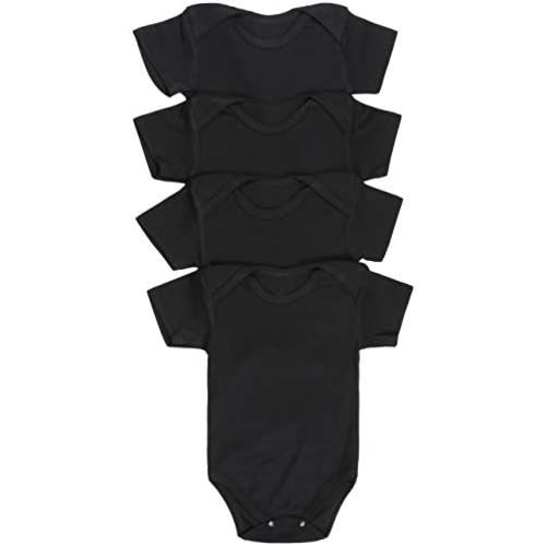 ToBeInStyle Babys' 4 Pack Short Sleeve One-Piece Bodysuit