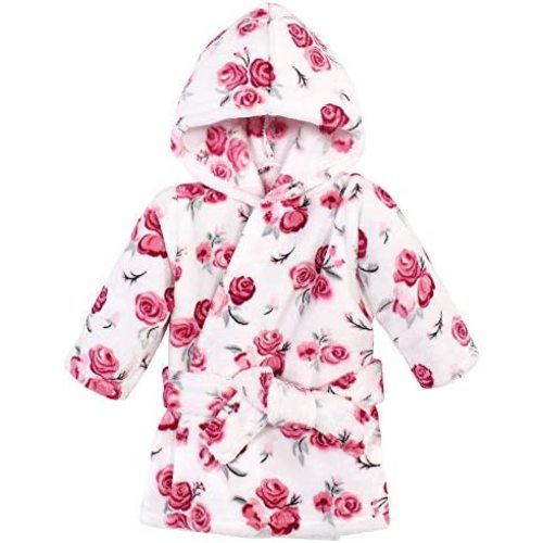 Hudson Baby Unisex Baby Plush Animal Face Bathrobe