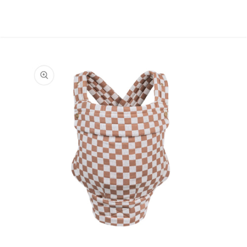 The Monarch Carrier - Mocha Check – Mabē