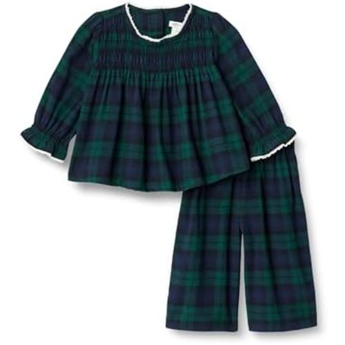 Amazon Essentials x Sofia Grainge Toddlers and Baby Girls' Long Sleeve Flannel Set