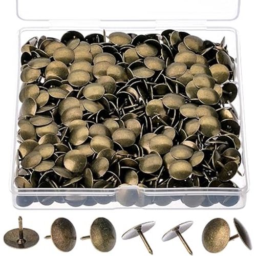 Mr. Pen- Thumb Tacks, 500 Pack, Bronze, Flat Push Pins, Thumbtack, Flat Thumb Tacks, Metal Push Pins, Thumbtacks, Push Pin, Thumb Tack, Thumbtacks Flat, Flat Push Pins for Bulletin Board