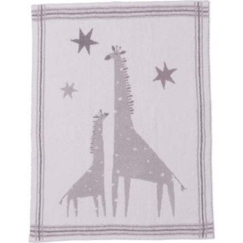 Barefoot Dreams Giraffe Jacquard CozyChic® Stroller Blanket