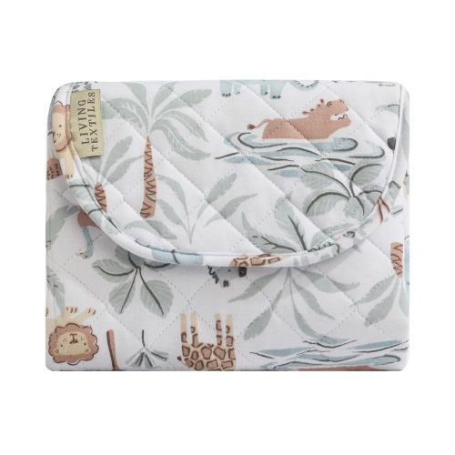 Living Textiles Travel Change Mat Wild Safari