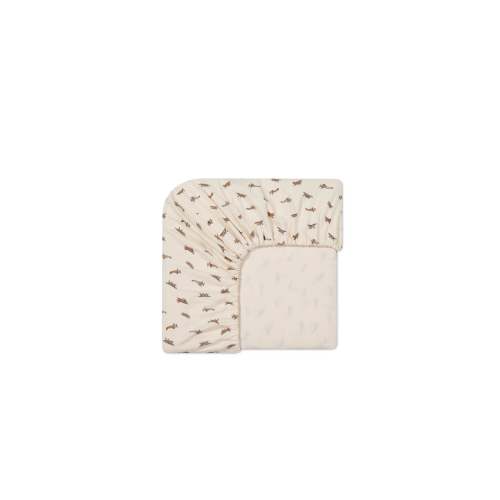 Organic Cotton Cot Sheet - Avion Shell