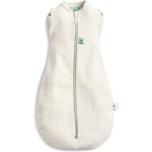 ergoPouch 0.2 TOG Cocoon Baby Sleep Sack 0-3 Months, Swaddle Sleeping Bag, Temperature Control Wearable Blanket (Grey Marle)